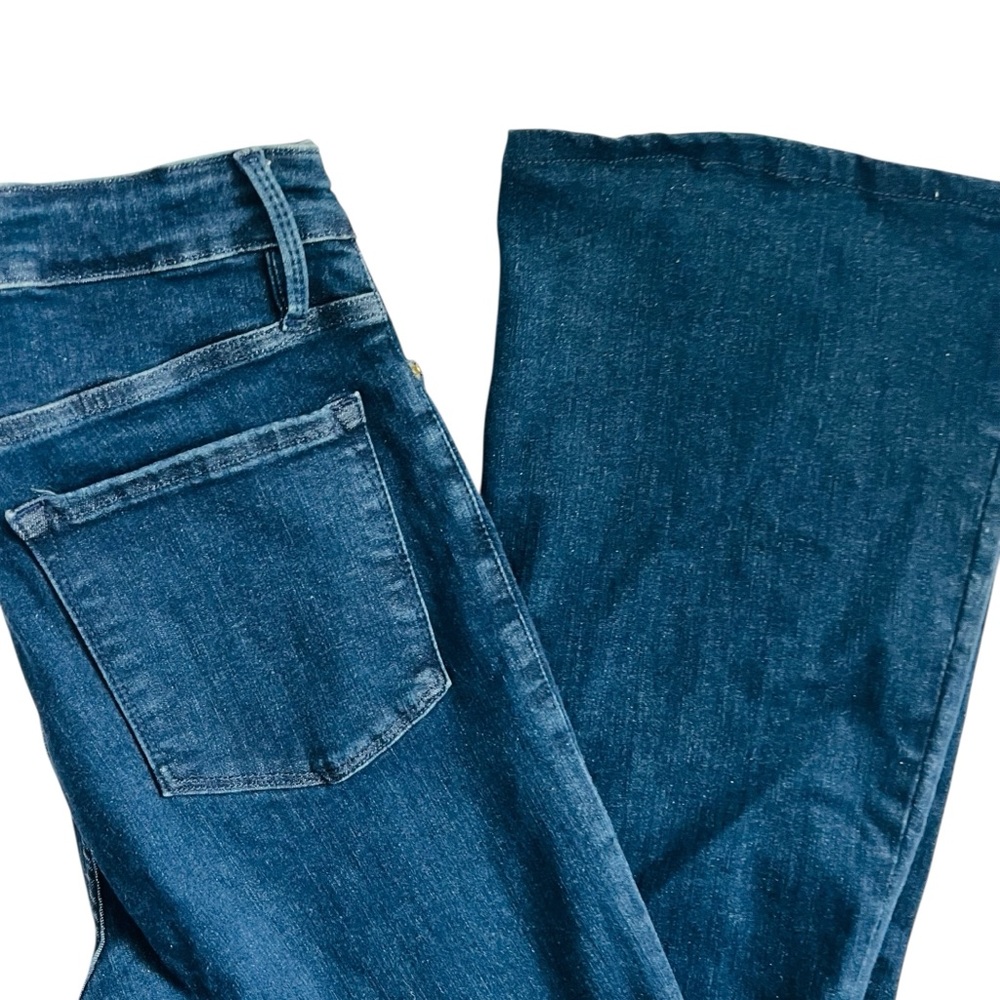 Frame Denim Dark Blue Flare Jeans